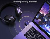 Adapter Bluetooth 5.3 USB-C aptX UGREEN 45008 (stan nowy) – zdjęcie 5