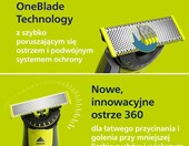 Golarka i trymer do brody Philips OneBlade 360 (stan nowy) – zdjęcie 3