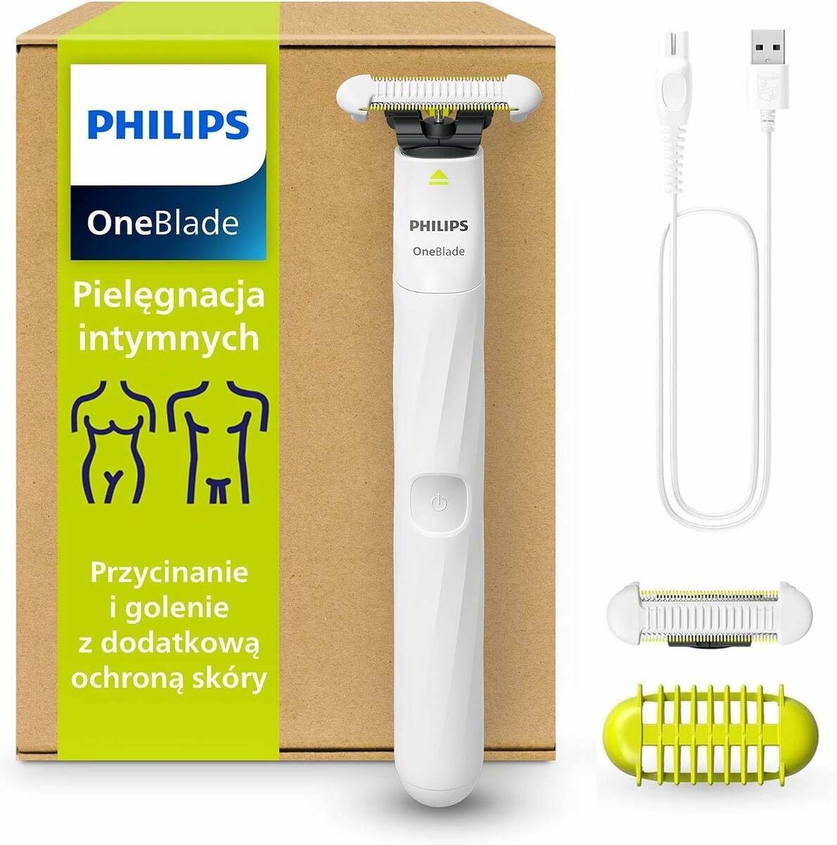 Golarka do okolic intymnych Philips OneBlade (stan nowy)
