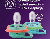 Smoczki Day & Night Philips Avent Ultra (stan nowy) – zdjęcie 3