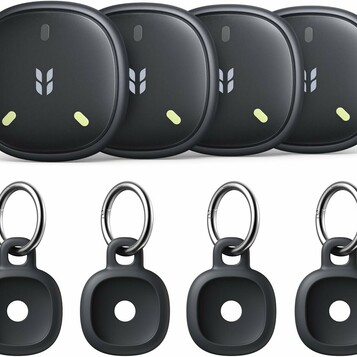 UGREEN FineTrack Mini 2 – lokalizator Apple Find My, 4 szt., świecąca obudowa