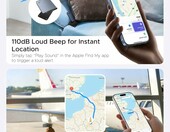 UGREEN FineTrack Slim Duo 2 – lokalizator karta, Apple i Google, ochrona RFID – zdjęcie 3