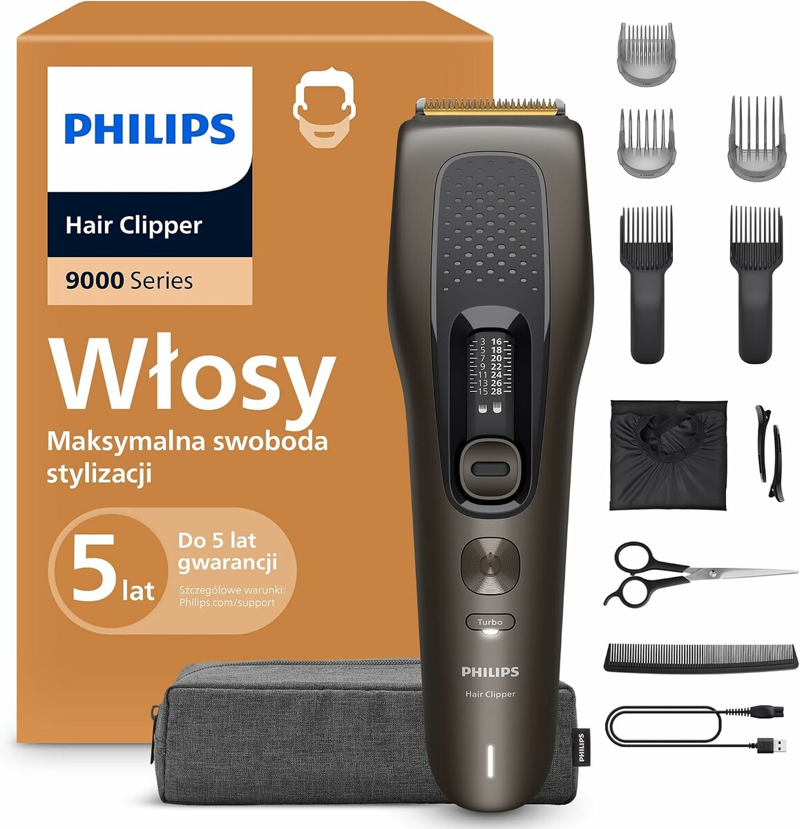 Maszynka do strzyżenia Philips Seria 9000 (stan nowy)