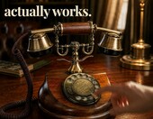 Opis 1921 Cable Model A – retro telefon stacjonarny z drewna i mosiądzu – zdjęcie 3