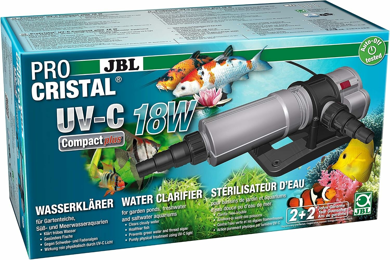 Sterylizator wody do oczka JBL Procristal (stan nowy)