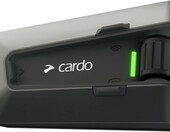 Cardo Packtalk Edge - motocyklowy interkom Bluetooth, czarny – zdjęcie 1