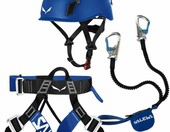 Komplet uprząż i lonża Salewa Premium Attac (stan nowy) – zdjęcie 1