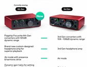 Interfejs audio USB-C Focusrite Scarlett Solo 4., stan: nowy – zdjęcie 4