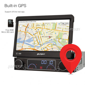Radio Nawigacja GPS 7 cali 1din Windows CE 6.0