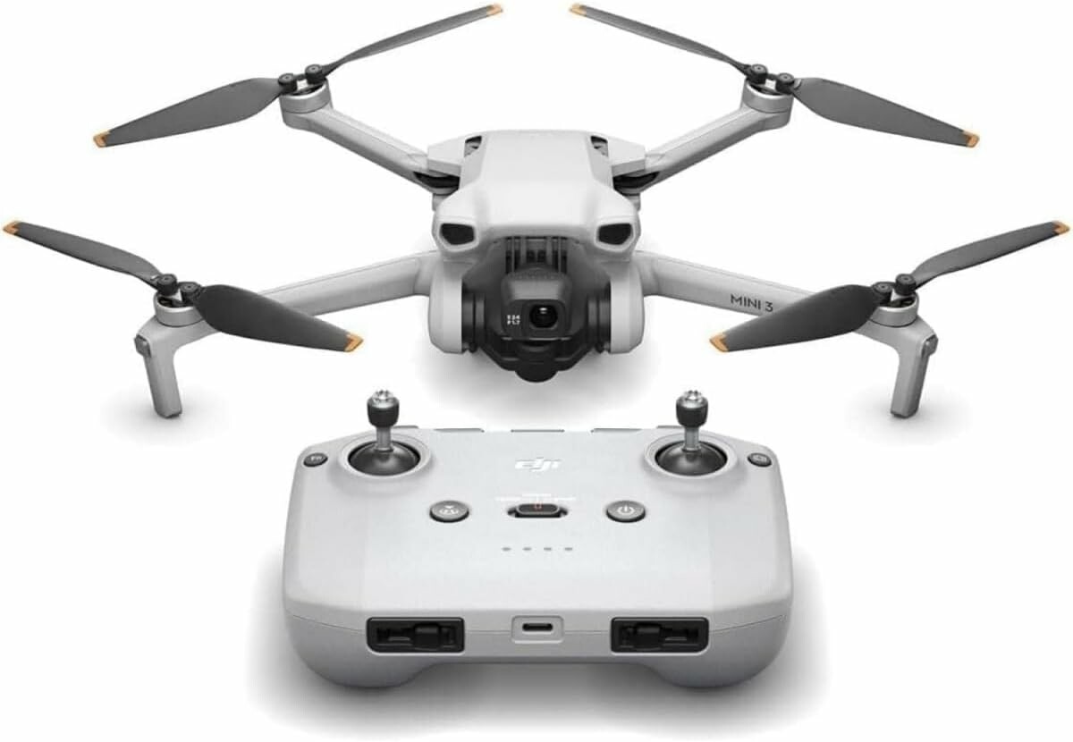 Lekki składany dron z kamerą 4K HDR DJI Mini 3 – stan: nowy