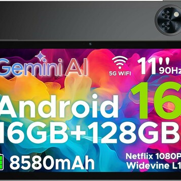 Tablet 10.1" Wi-Fi 4/128 GB Doogee U11, czarny (stan nowy)