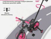Rowerek dziecięcy 12" JMMD 6w1, stan: nowy – zdjęcie 3