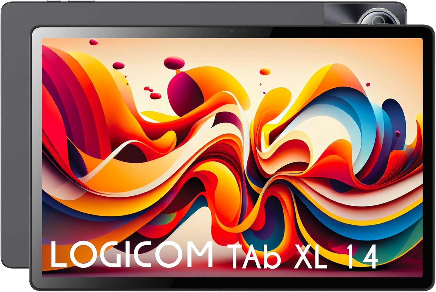 Duży tablet z etui folio Logicom Tab XXL 14" 128 (stan nowy)
