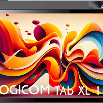 Duży tablet z etui folio Logicom Tab XXL 14" 128 (stan nowy)