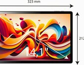 Duży tablet z etui folio Logicom Tab XXL 14" 128 (stan nowy) – zdjęcie 2