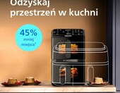 Frytkownica pionowa 10L Philips Ovi Dual (stan nowy) – zdjęcie 2