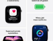 Apple Watch Series 11 GPS 46 mm - smartwatch, gwiezdna szarość – zdjęcie 2