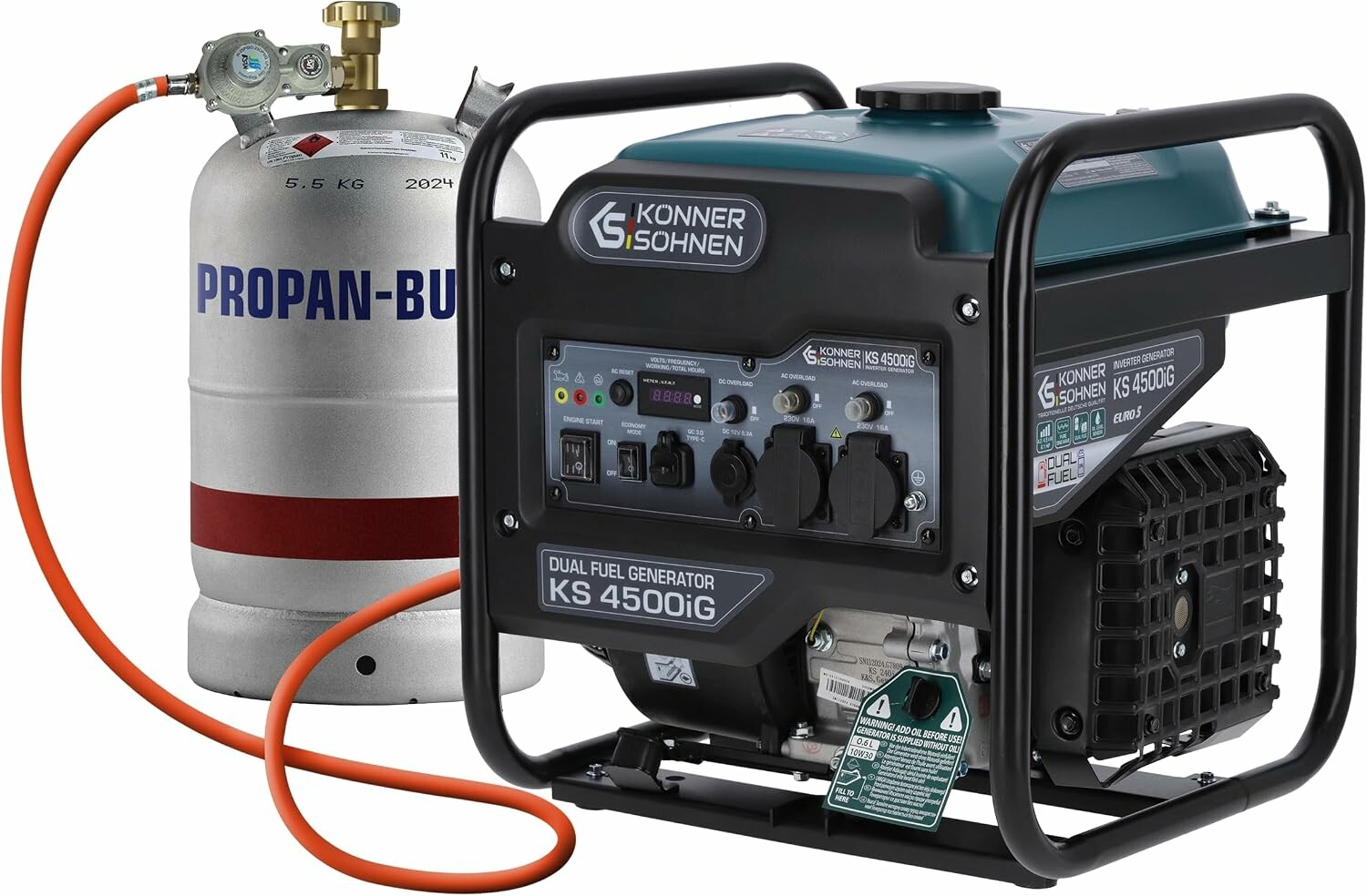 Generator inwertorowy Könner & Söhnen KS 4500iG (stan nowy)