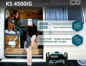 Generator inwertorowy Könner & Söhnen KS 4500iG (stan nowy) – zdjęcie 2
