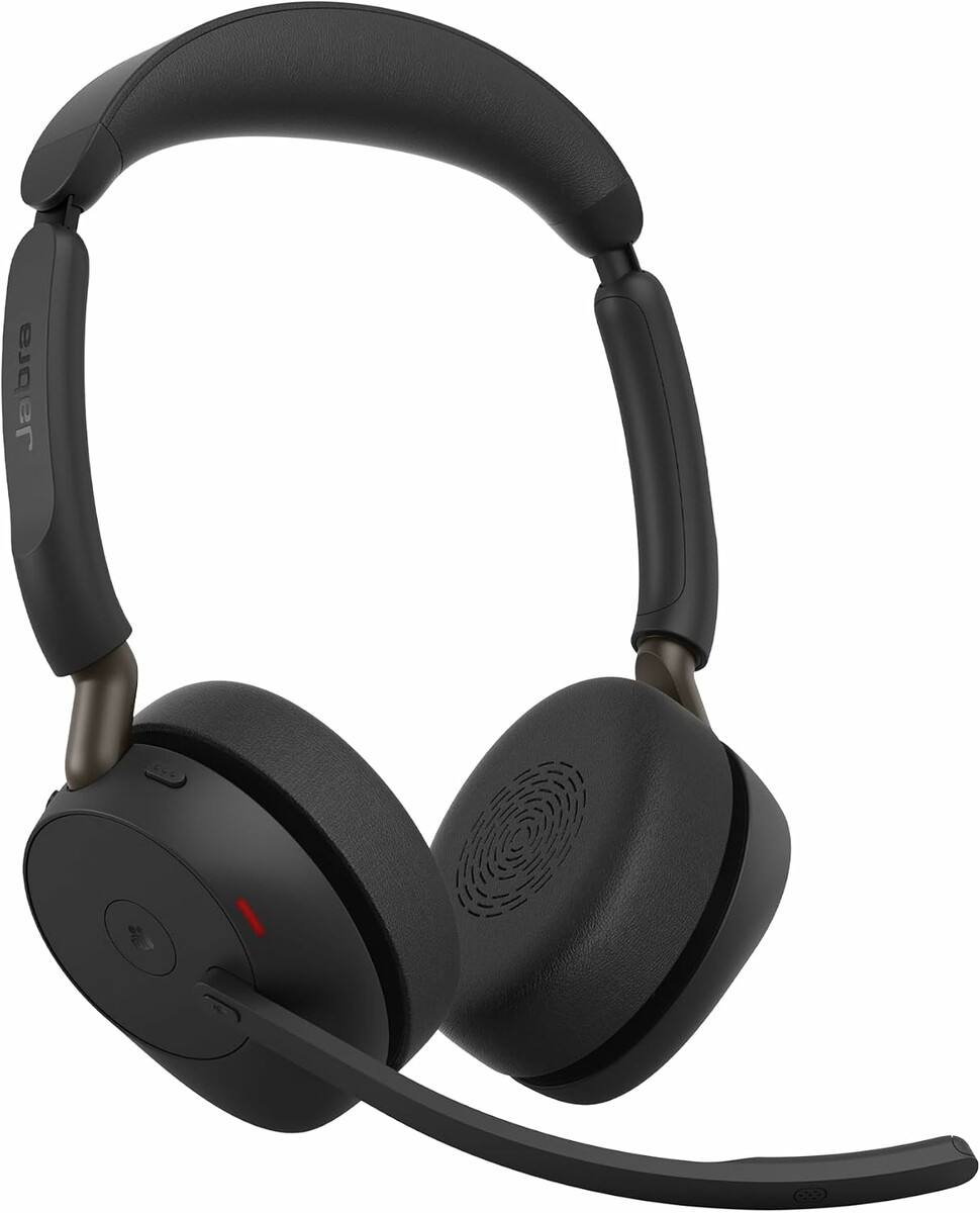 Jabra Evolve3 65 - biurowy zestaw słuchawkowy Bluetooth, czarny