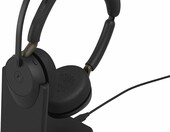 Jabra Evolve3 65 - biurowy zestaw słuchawkowy Bluetooth, czarny – zdjęcie 2