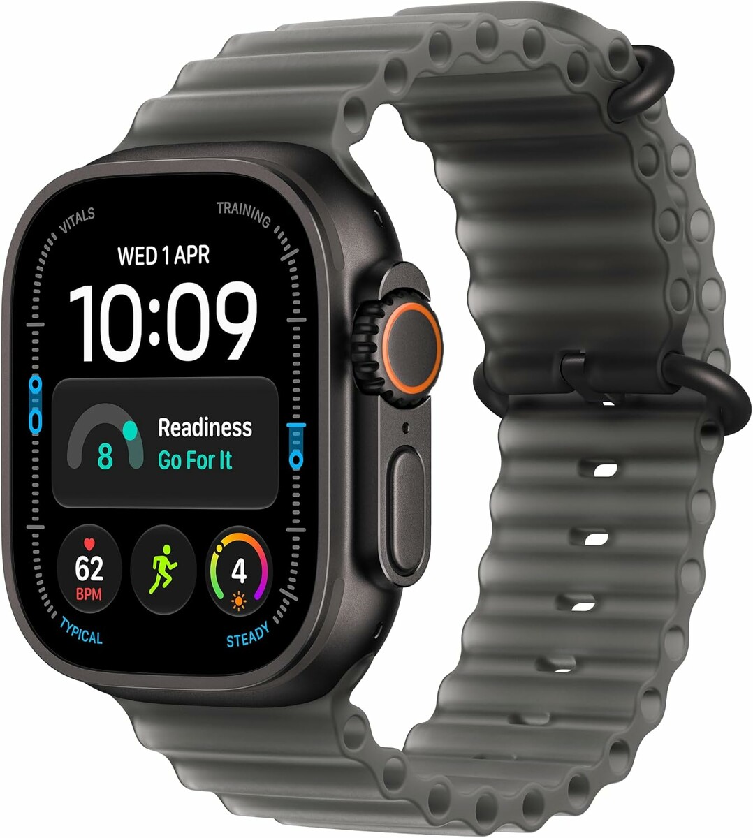 Apple Watch Ultra 4 49 mm GPS + Cellular – smartwatch, tytan czarny