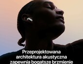Bezprzewodowe słuchawki Apple AirPods 5 (stan nowy) – zdjęcie 3