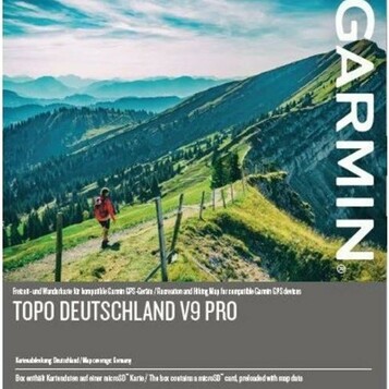 Mapa topograficzna Garmin TOPO Germany v9 PRO (stan nowy)