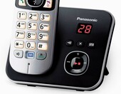 Panasonic KX-TG6824GA – telefon bezprzewodowy DECT, 4 słuchawki, sekretarka – zdjęcie 4