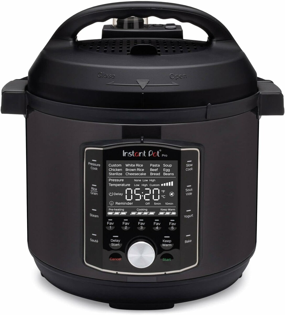Multicooker 10w1 Instant Pot Pro, czarny, 5,7 l, stan: nowy