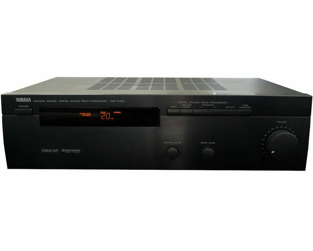 Procesor kina domowego wzmacniacz stereo Yamaha DSP-E390