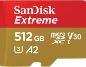 Extreme microSDXC 512GB SanDisk (stan nowy) – zdjęcie 1