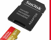 Extreme microSDXC 512GB SanDisk (stan nowy) – zdjęcie 2