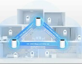 System Wi-Fi Mesh 6E TP-Link Deco XE75 (3 (stan nowy) – zdjęcie 3