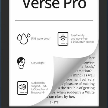 Czytnik e-booków 6 PocketBook Verse Pro 16GB (stan nowy)