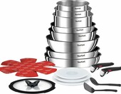 Komplet patelni i garnków Tefal Ingenio (stan nowy) – zdjęcie 1