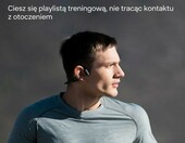 Shokz OpenRun Mini – sportowe słuchawki kostne, IP67, czarne – zdjęcie 4