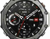 Amazfit T-Rex 3 48mm – smartwatch outdoor AMOLED, stal 316L, NFC, czarny – zdjęcie 2