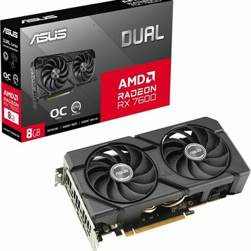 Karta graficzna Asus Dual Radeon RX 7600, stan: nowy