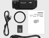 Kamera wideo 4K z 24x zoomem Panasonic HC-VX3 (stan nowy) – zdjęcie 4