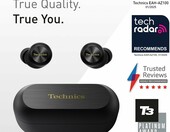 Technics EAH-AZ100 – bezprzewodowe słuchawki douszne ANC, Dolby Atmos, czarne – zdjęcie 4