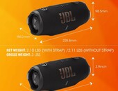 Głośnik Bluetooth wodoodporny JBL Charge 6 (stan nowy) – zdjęcie 3