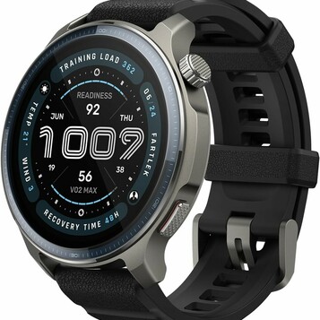Amazfit Balance 2 47mm – smartwatch AMOLED, dwuzakresowy GPS, czarny