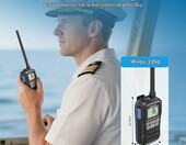 Retevis RM01P – wodoodporne radio VHF morskie, pływające – zdjęcie 2
