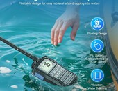 Retevis RM01P – wodoodporne radio VHF morskie, pływające – zdjęcie 3