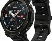 Amazfit T-Rex 3 Pro 48mm – smartwatch tytanowy, latarka, GPS dual-band, czarny – zdjęcie 1