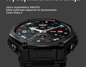 Amazfit T-Rex 3 Pro 48mm – smartwatch tytanowy, latarka, GPS dual-band, czarny – zdjęcie 3