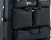 Master Massage torba transportowa na kółkach do leżanki do masażu, czarna – zdjęcie 4
