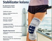 GenuTrain S stabilizator kolana Bauerfeind (stan nowy) – zdjęcie 3