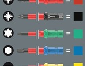Komplet narzędziowy Wera Kraftform Kompakt W1 (stan nowy) – zdjęcie 5
